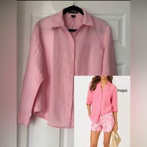 Ralph Lauren Pink Linen Shirt